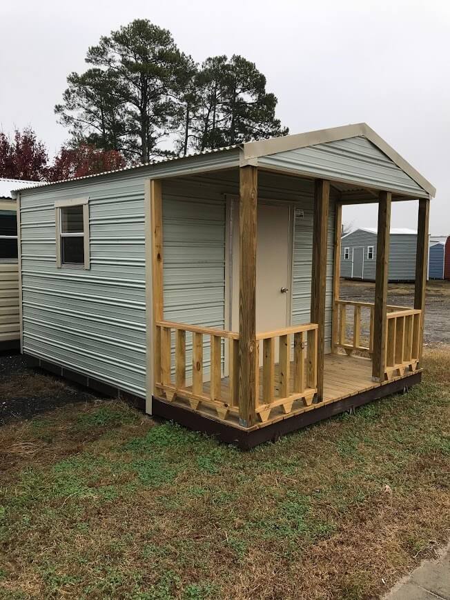 Handi House Porch Model — 10 × 14 — Handi-House building