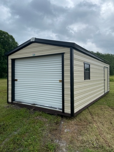 Handi House New Type Eve Building – 12×20 Garage Model — Handi-House building