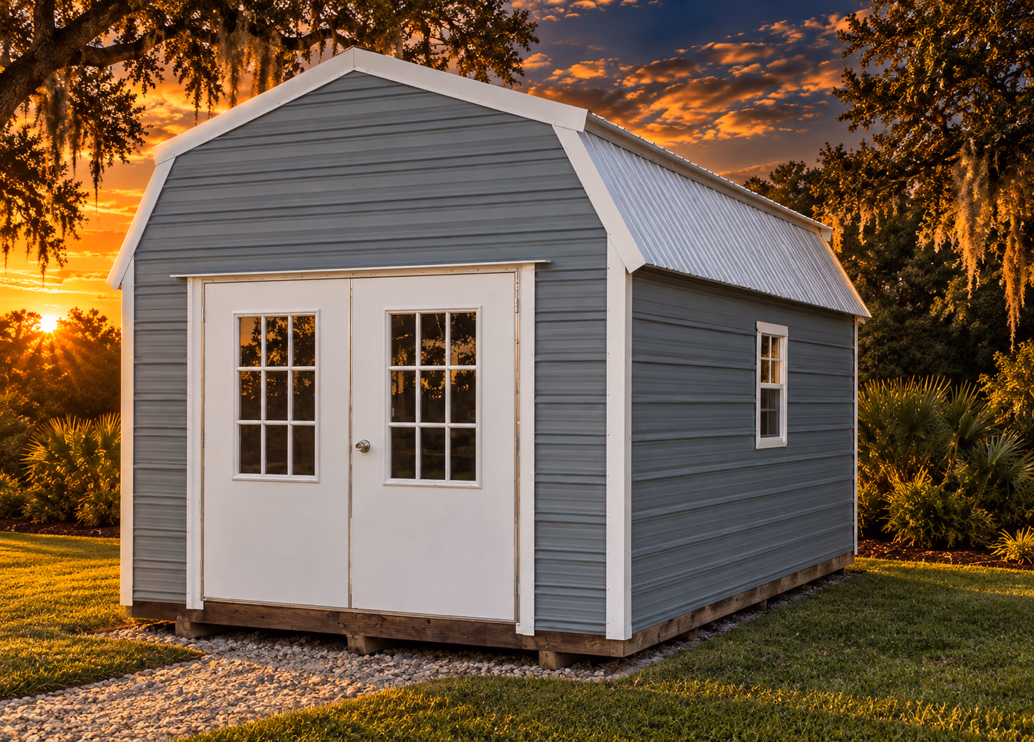Handi House High Lofted Barn – 10 x 20 — Handi-House building