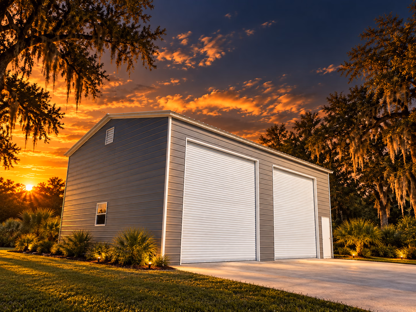 Garages and Carports: 20x36x14 Utility Garage — Handi-House building