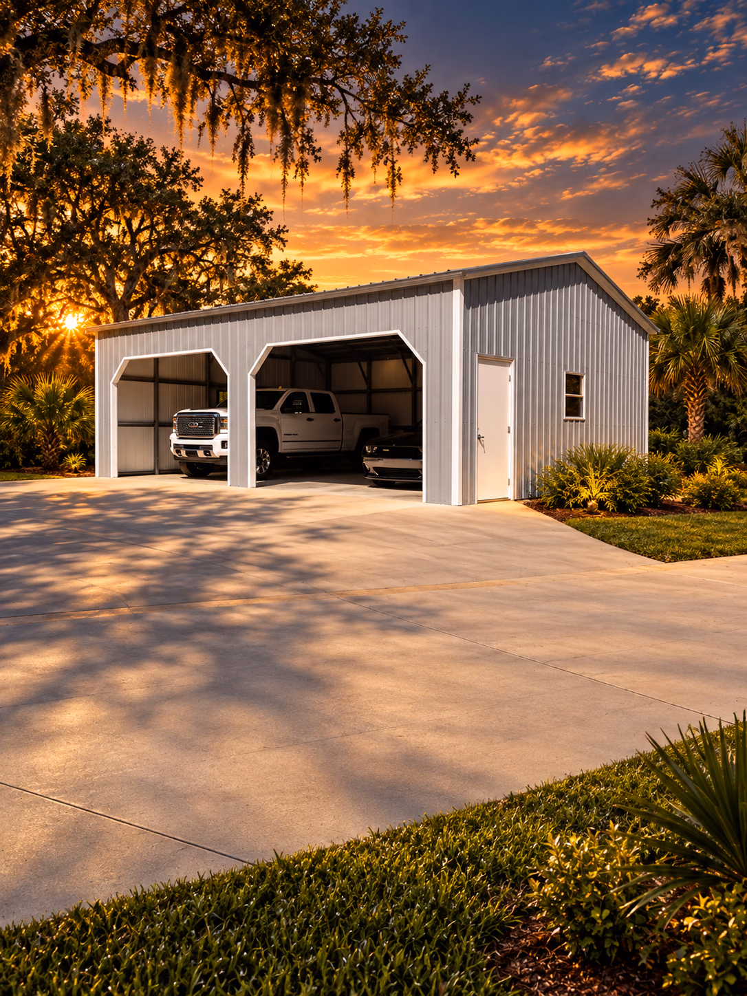 Handi-House metal garage