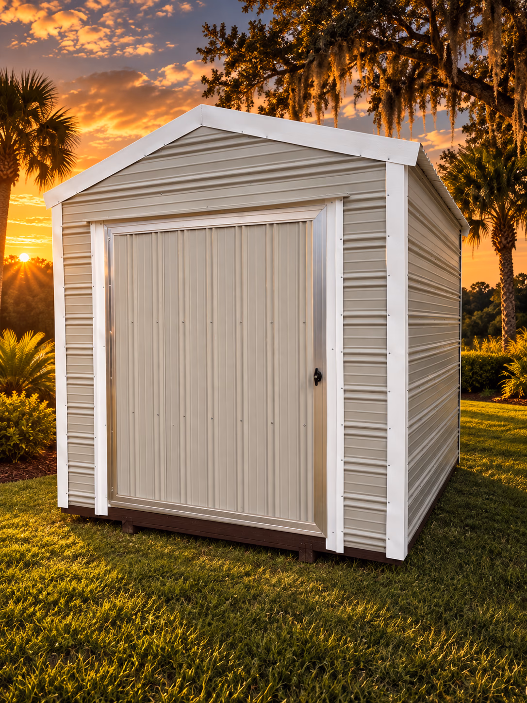 Handi House New Type Eve Building – 8 x 10 — Handi-House building
