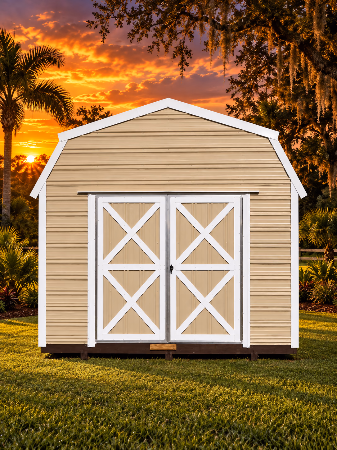 Handi House Aluminum High Lofted Barn – 12 x 14 — Handi-House building