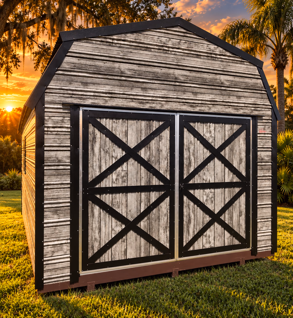 Handi House Wood High Lofted Barn – 12 x 20 — Handi-House building