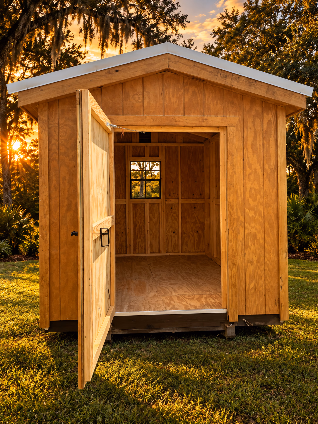 Handi House T-1-11 Building – 8×10 Portable Storage Shed — Handi-House building