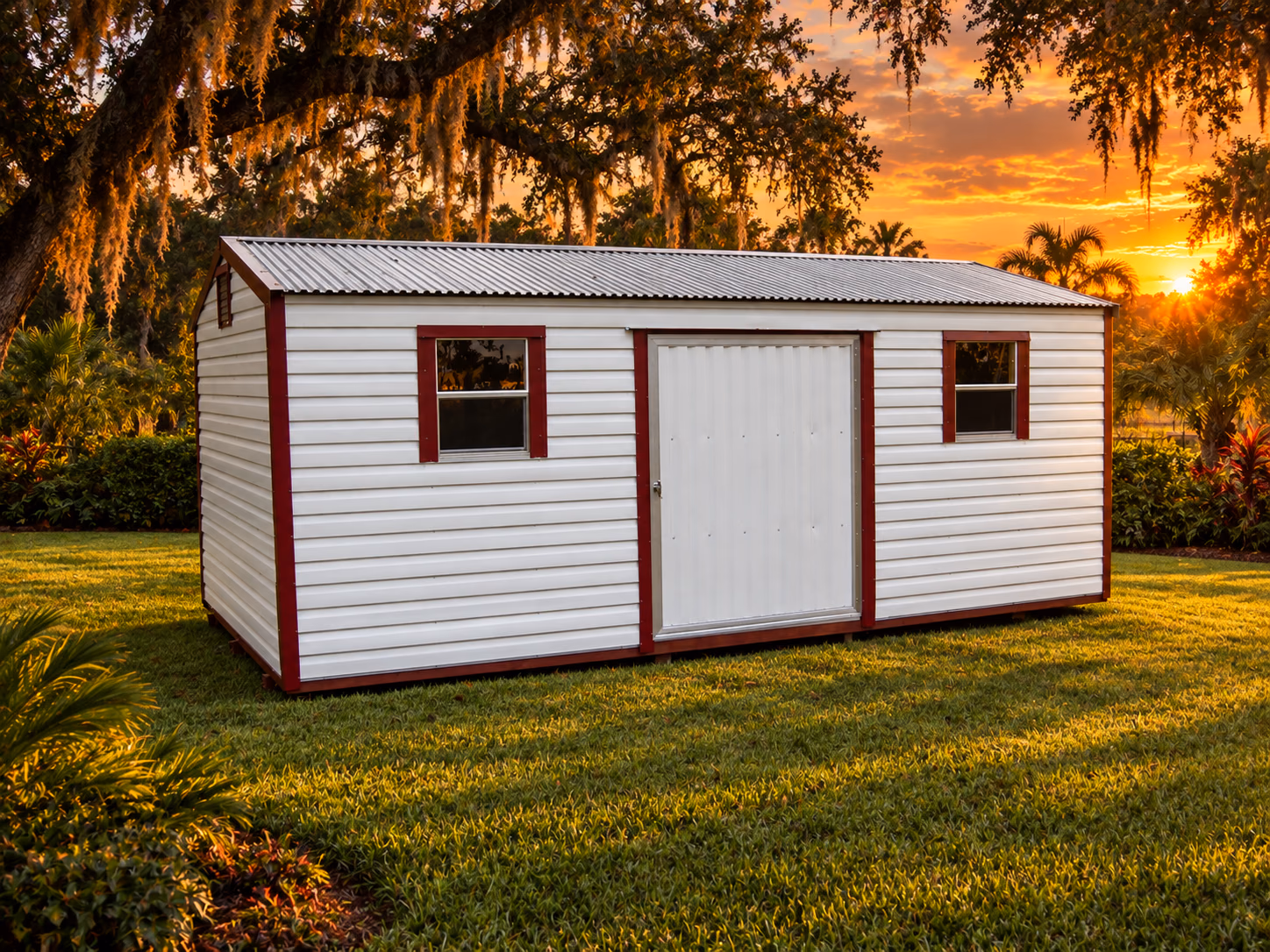 Handi House New Type Eve Building – 8 x 16 — Handi-House building