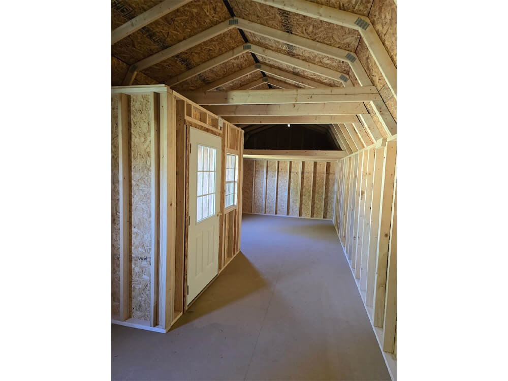 Built On Site Center Lofted Barn Cabin — image from the original listing