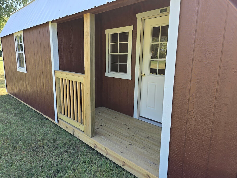 Built On Site Center Lofted Barn Cabin — image from the original listing