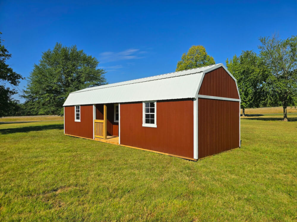 Built On Site Center Lofted Barn Cabin — image from the original listing