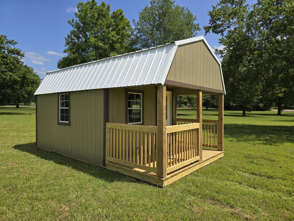 Built On Site Lofted Barn Cabin — image from the original listing