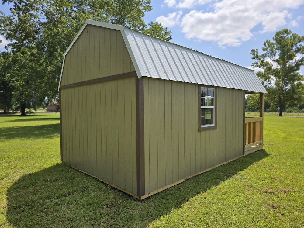 Built On Site Lofted Barn Cabin — image from the original listing