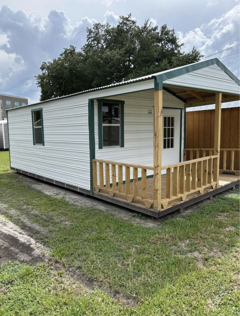 Handi House New Type Eve Building – 12 x 24 Porch Model — image from the original listing