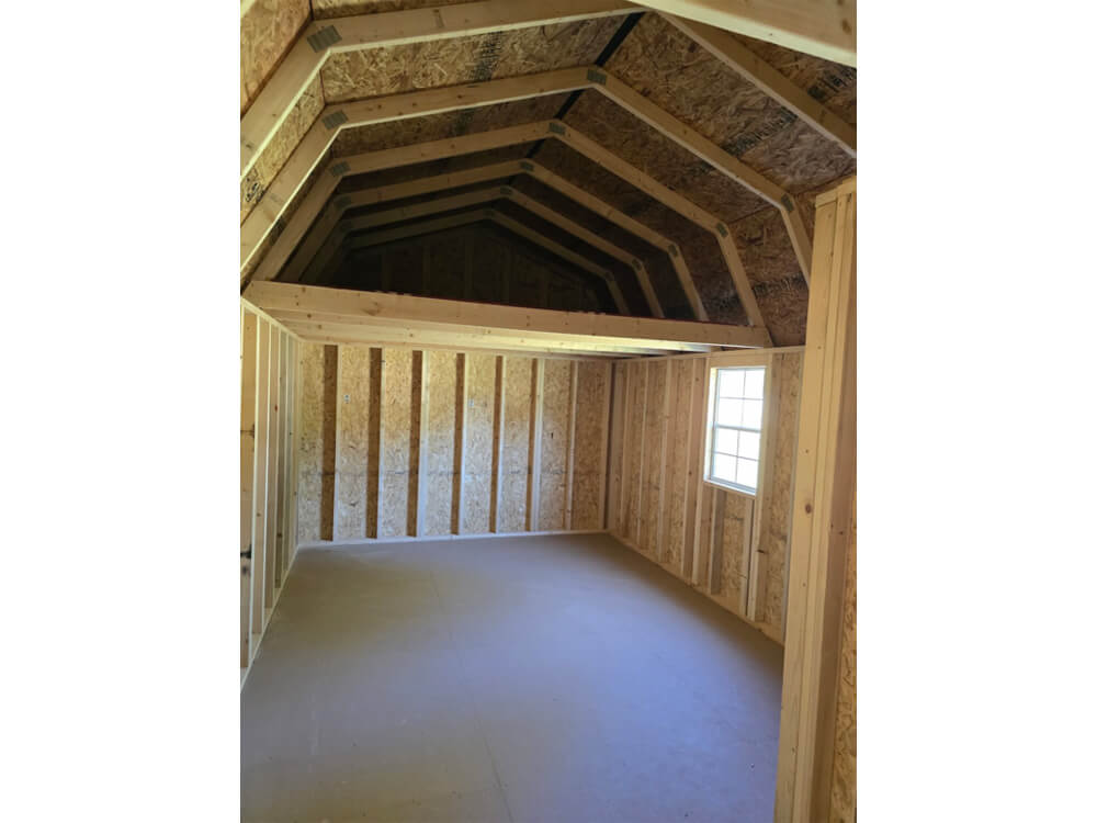 Built On Site Center Lofted Barn Cabin — image from the original listing