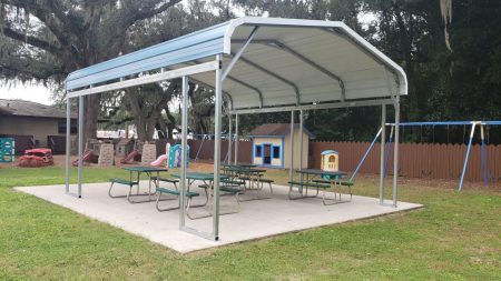 Garages & Carports: 12Wx21Lx8H Regular Style Carport 
